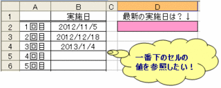 常に一番下のセルの値を参照したい Index関数 Counta関数 Excel 事務ストレスから解放されよう